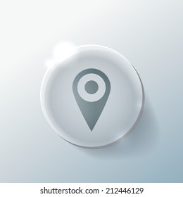 pin location on the map