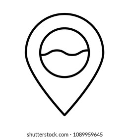 pin location sea 