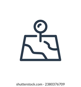 Pin Location Vector Icon Illustration