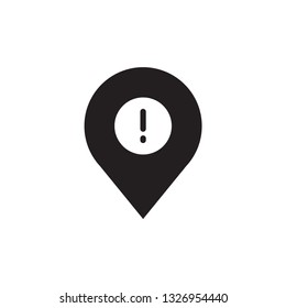 Pin Locator Icon Vector