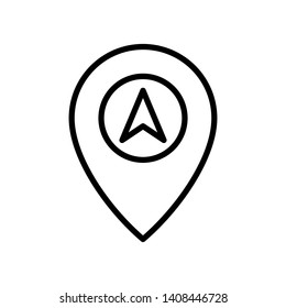 pin - locator icon vector design template