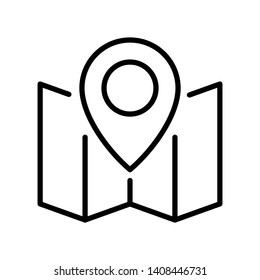 pin - locator icon vector design template