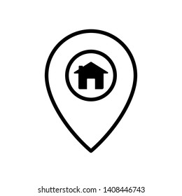 pin - locator icon vector design template