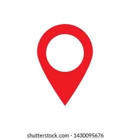 pin locator icon vector design template