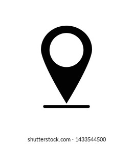 pin locator icon vector design template