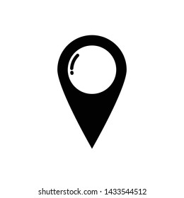 pin locator icon vector design template