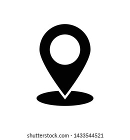 pin locator icon vector design template