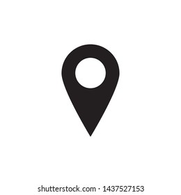 pin locator icon vector design template