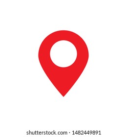 pin locator icon vector illustration template