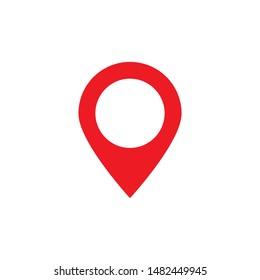 pin locator icon vector illustration template