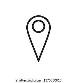 pin locator icon vectors