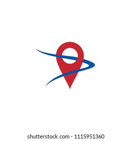 pin logo template