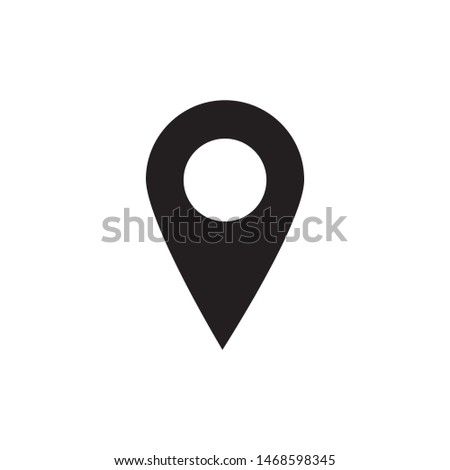 pin lokator icon  vector illutration template