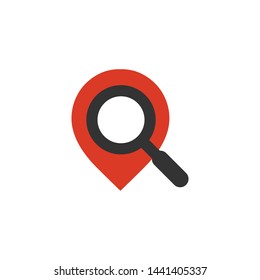 Pin map graphic icon design template vector illustration