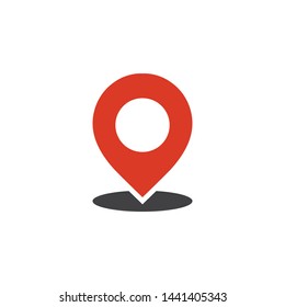 Pin map graphic icon design template vector illustration