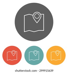 pin map icon