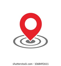 Pin Map Icon Vector