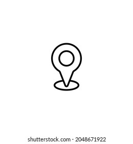Pin Map icon vector for web site Computer and mobile app