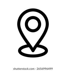 Pin Map Icon Vector From Web Design Set