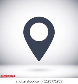 Pin map Vector icon