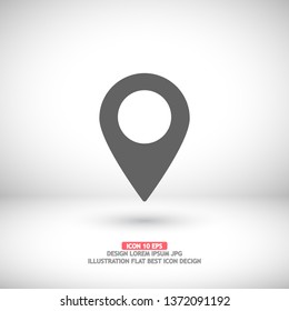 Pin map Vector icon