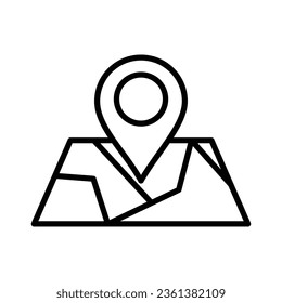 pin maps icon design, illustration design