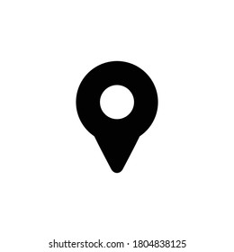 pin maps icon set vector symbol isolated illustration white background