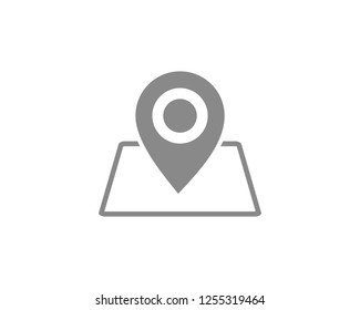 Pin Maps Location icon vector illustration