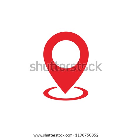 Pin Maps Location icon vector. Location icon. Map pointer icon. Mail Icon Symbols vector. symbol for web site Computer and mobile vector.