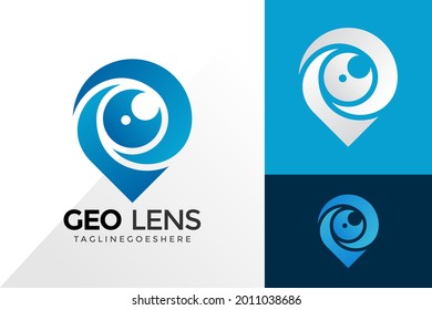 Pin Maps Photograpy Logo Design, Brand Identity Logos Designs Vector Illustration Template