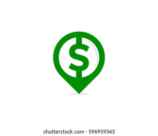 Pin Money Logo Design Element