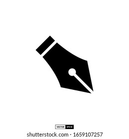 pin nib icon, design inspiration vector template for interface and any purpose