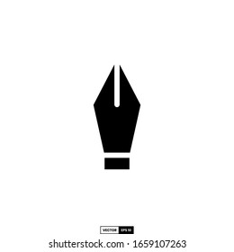 pin nib icon, design inspiration vector template for interface and any purpose