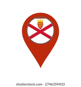 pin with the northern ireland flag vector 
Vector pin with the flag on a white background