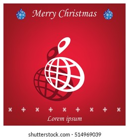 pin on globe icon