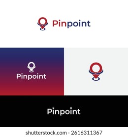 pin point for app logo design