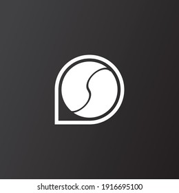 pin or point coffee logo for your business company