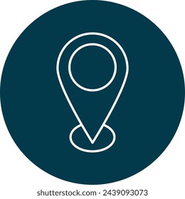 Diseño De Iconos De Punto De Alfiler Para Uso Personal Y Comercial.