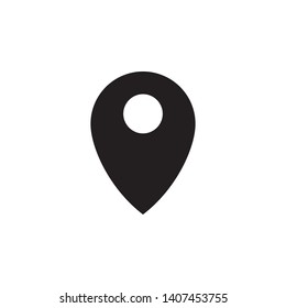 pin point icon design template. Trendy style, vector eps 10