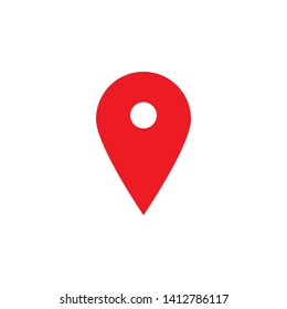 pin point icon design template. Trendy style, vector eps 10