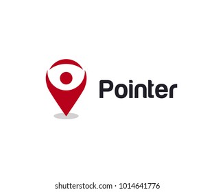 Pin Point Locator Icon Vector