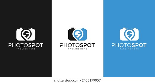 pin point map location logo design