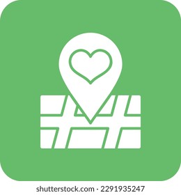 Icono de vector punto de anclaje. Se puede usar para imprimir, móviles y aplicaciones web.
