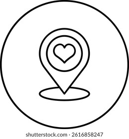 Pin Point vector icon. Can be used for printing, mobile and web applications.