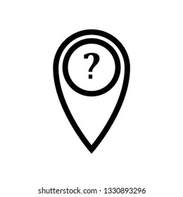 Pin Pointer Icon Vector