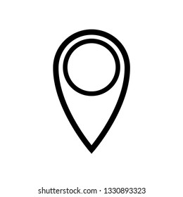 Pin Pointer Icon Vector