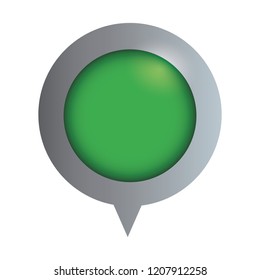 pin pointer location icon