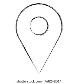 pin pointer location icon