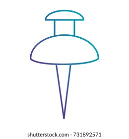 pin pointer location isolated icon