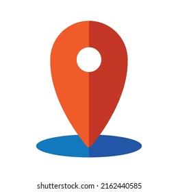 pin pointer location mark icon